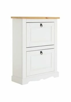 IDIMEX Schuhkipper Mit 2 Klappen Im Mexiko Stil TEQUILA Weiß/braun 8 IDIMEX Schuhkipper Mit 2 Klappen Im Mexiko Stil TEQUILA Weiß/braun -Wohn-esszimmer Verkäufe unnamed file 1003