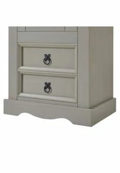 IDIMEX Schuhschrank TEQUILA, Kiefer Massiv, Mit 2 Schubladen Und 8 Fächer, Mexiko TEQUILA Grau/ Braun -Wohn-esszimmer Verkäufe unnamed file 1017