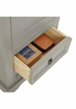 IDIMEX Schuhschrank TEQUILA, Kiefer Massiv, Mit 2 Schubladen Und 8 Fächer, Mexiko TEQUILA Grau/ Braun -Wohn-esszimmer Verkäufe unnamed file 1018