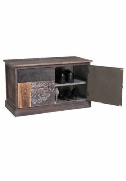 CARO-Möbel Schuhbank MARA Braun, Grau 8 CARO-Möbel Schuhbank MARA Braun, Grau -Wohn-esszimmer Verkäufe unnamed file 1021