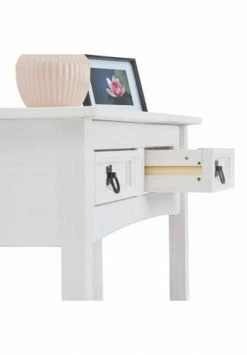 CARO-Möbel Konsolentisch Kiefer Massiv Mit 2 Schubladen, Mexico Möbel RURAL Weiß 9 CARO-Möbel Konsolentisch Kiefer Massiv Mit 2 Schubladen, Mexico Möbel RURAL Weiß -Wohn-esszimmer Verkäufe unnamed file 1028