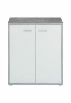 CARO-Möbel Schuhschrank 2 Türen In Verschiedenen Farben LENNIS Betonoptik/ Weiß 8 CARO-Möbel Schuhschrank 2 Türen In Verschiedenen Farben LENNIS Betonoptik/ Weiß -Wohn-esszimmer Verkäufe unnamed file 1063