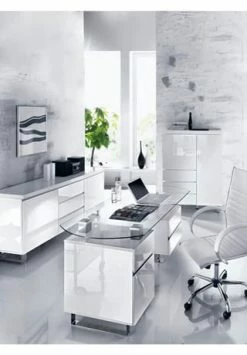 PURE DAY Schreibtisch Auckland Weiß 5 PURE DAY Schreibtisch Auckland Weiß -Wohn-esszimmer Verkäufe unnamed file 1086