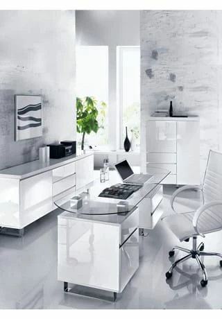 PURE DAY Schreibtisch Auckland Weiß 3 PURE DAY Schreibtisch Auckland Weiß – Bild 3