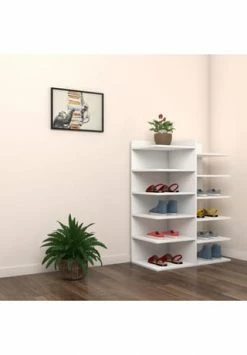 VCM. - My Home XXL Holz Großer Schuhschrank Schuhkommode Schuhregal Groß Enosa 12 Fächer Weiß 9 VCM. - My Home XXL Holz Großer Schuhschrank Schuhkommode Schuhregal Groß Enosa 12 Fächer Weiß -Wohn-esszimmer Verkäufe unnamed file 1111