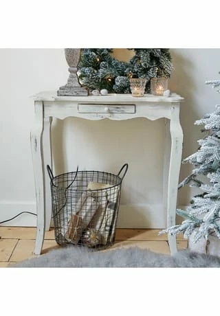 LOBERON Konsole Barbey Antikweiß Antikweiß 2 LOBERON Konsole Barbey Antikweiß Antikweiß – Bild 2