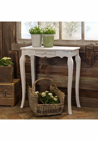 LOBERON Konsole Barbey Antikweiß Antikweiß 4 LOBERON Konsole Barbey Antikweiß Antikweiß – Bild 4