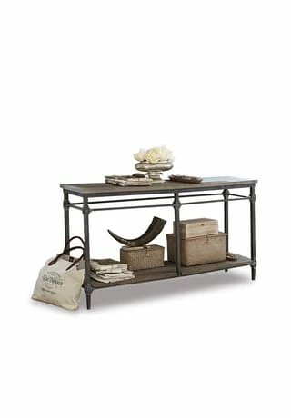 LOBERON Konsole Caspian Braun/grau Braun/ Grau 1 LOBERON Konsole Caspian Braun/grau Braun/ Grau