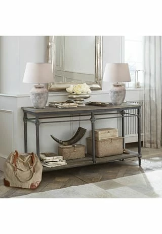 LOBERON Konsole Caspian Braun/grau Braun/ Grau 2 LOBERON Konsole Caspian Braun/grau Braun/ Grau – Bild 2