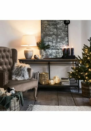 LOBERON Konsole Caspian Braun/grau Braun/ Grau 3 LOBERON Konsole Caspian Braun/grau Braun/ Grau – Bild 3