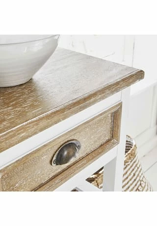 LOBERON Konsole Longbridge Antikweiß/braun Antikweiß/ Braun 4 LOBERON Konsole Longbridge Antikweiß/braun Antikweiß/ Braun – Bild 4