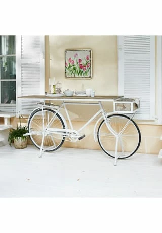 LOBERON Konsole Aubervilliers Antikweiß Antikweiß 3 LOBERON Konsole Aubervilliers Antikweiß Antikweiß – Bild 3