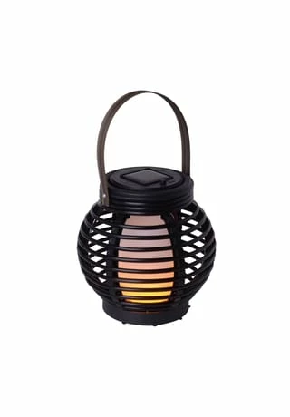 Näve Leuchten LED Solar-Tischdeko "Rattan-Flamme" H:15cm 3 Näve Leuchten LED Solar-Tischdeko "Rattan-Flamme" H:15cm – Bild 3