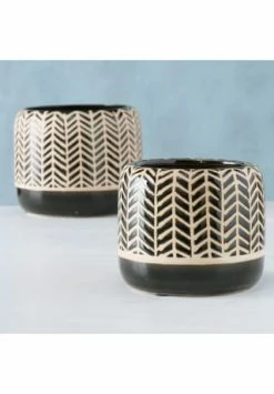 PURE DAY Pflanztopf-Set, 2-tlg. Ivy Beige -Wohn-esszimmer Verkäufe unnamed file 1182