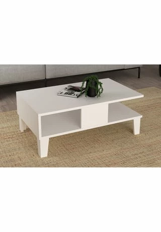 VCM. - My Home Holz Sofatisch Hoch Couchtisch Wohnzimmertisch Beistelltisch Ablage Dolda Weiß 3 VCM. - My Home Holz Sofatisch Hoch Couchtisch Wohnzimmertisch Beistelltisch Ablage Dolda Weiß – Bild 3