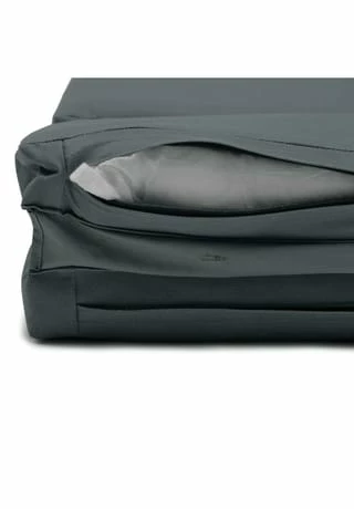 VCM. 2x Liegenauflage Polster Für Gartenliege Kopfkissen Anthrazit Anthrazit 4 VCM. 2x Liegenauflage Polster Für Gartenliege Kopfkissen Anthrazit Anthrazit – Bild 4