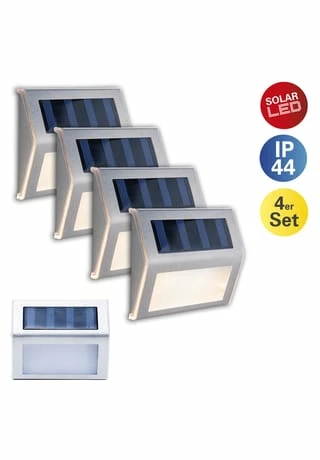 Näve Leuchten 4er-Set LED Solar-Außenleuchte 2 Näve Leuchten 4er-Set LED Solar-Außenleuchte – Bild 2