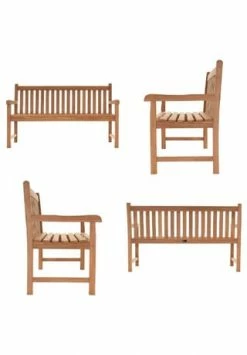 VCM. 3-Sitzer Gartenbank Parkbank Hochwertig Teak Holz Behandelt 150cm Braun 10 VCM. 3-Sitzer Gartenbank Parkbank Hochwertig Teak Holz Behandelt 150cm Braun -Wohn-esszimmer Verkäufe unnamed file 1275