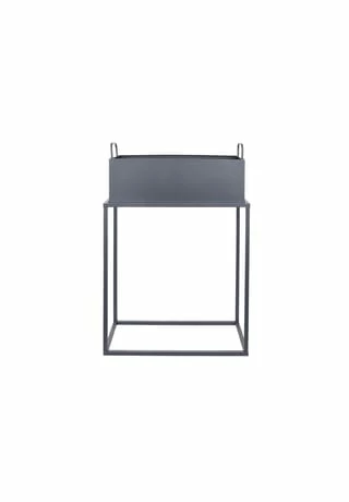 BUTLERS® PLANTA Pflanzkasten Mit Gestell B 45 X T 21cm Grau 5 BUTLERS® PLANTA Pflanzkasten Mit Gestell B 45 X T 21cm Grau – Bild 5