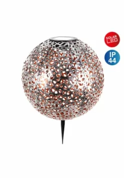 Näve Leuchten LED Deko-Solar-Kugelerdspieß D:25cm Silber 10 Näve Leuchten LED Deko-Solar-Kugelerdspieß D:25cm Silber -Wohn-esszimmer Verkäufe unnamed file 1340