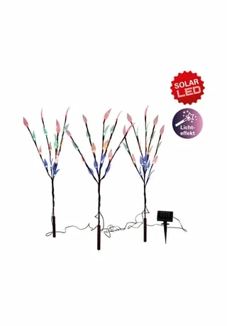 Näve Leuchten 3er-Set LED Außendeko-Erdspieß 2 Näve Leuchten 3er-Set LED Außendeko-Erdspieß – Bild 2