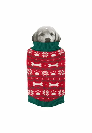 SIX Hunde Accessoire Winterliches Muster 1 SIX Hunde Accessoire Winterliches Muster