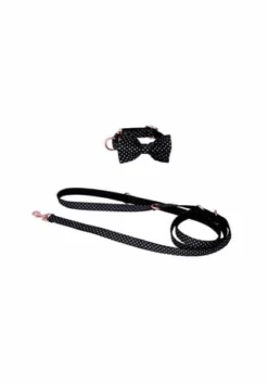 SIX Hunde-Halsband Mit Schleife Und Leine