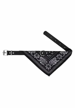 SIX Verstellbares Hundehalsband In Bandanatuch Optik 5 SIX Verstellbares Hundehalsband In Bandanatuch Optik – Bild 5