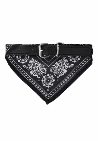 SIX Verstellbares Hundehalsband In Bandanatuch Optik 7 SIX Verstellbares Hundehalsband In Bandanatuch Optik – Bild 7