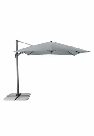 Doppler® Regenschirm Ravenna AX 275x275 Cm Hellgrau 2 Doppler® Regenschirm Ravenna AX 275x275 Cm Hellgrau – Bild 2