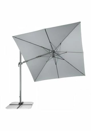 Doppler® Regenschirm Ravenna AX 275x275 Cm Hellgrau 3 Doppler® Regenschirm Ravenna AX 275x275 Cm Hellgrau – Bild 3