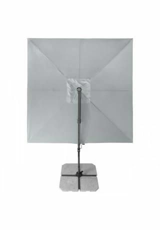 Doppler® Regenschirm Ravenna AX 275x275 Cm Hellgrau 5 Doppler® Regenschirm Ravenna AX 275x275 Cm Hellgrau – Bild 5