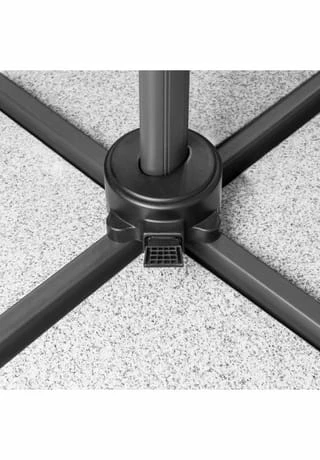 Doppler® Regenschirm Ravenna AX 275x275 Cm Hellgrau 13 Doppler® Regenschirm Ravenna AX 275x275 Cm Hellgrau – Bild 13