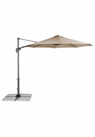 Doppler® Regenschirm Ravenna Smart 300 Cm Greige 2 Doppler® Regenschirm Ravenna Smart 300 Cm Greige – Bild 2