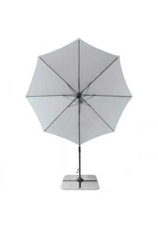 Doppler® Regenschirm Ravenna Smart 300 Cm Hellgrau 3 Doppler® Regenschirm Ravenna Smart 300 Cm Hellgrau – Bild 3