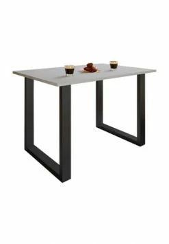 VCM. - My Home Premium Holz Esstisch Küchentisch Speisetisch Tisch Xona U Schwarz