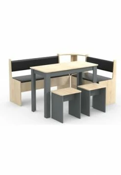 VCM. - My Home Eckbankgruppe Sitzgruppe Küchensitzgruppe Bank Tisch Hocker Esal Maxi Anthrazit / Honig-Eiche 10 VCM. - My Home Eckbankgruppe Sitzgruppe Küchensitzgruppe Bank Tisch Hocker Esal Maxi Anthrazit / Honig-Eiche -Wohn-esszimmer Verkäufe unnamed file 159