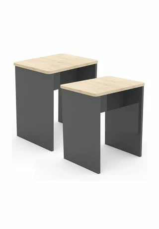 VCM. - My Home Eckbankgruppe Sitzgruppe Küchensitzgruppe Bank Tisch Hocker Esal Maxi Anthrazit / Honig-Eiche 7 VCM. - My Home Eckbankgruppe Sitzgruppe Küchensitzgruppe Bank Tisch Hocker Esal Maxi Anthrazit / Honig-Eiche – Bild 7