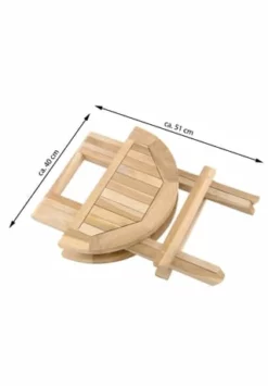 VCM. Beistelltisch Blumen Hocker Tisch Klappbar Teakholz Unbehandelt Ø40 Braun 9 VCM. Beistelltisch Blumen Hocker Tisch Klappbar Teakholz Unbehandelt Ø40 Braun -Wohn-esszimmer Verkäufe unnamed file 1661