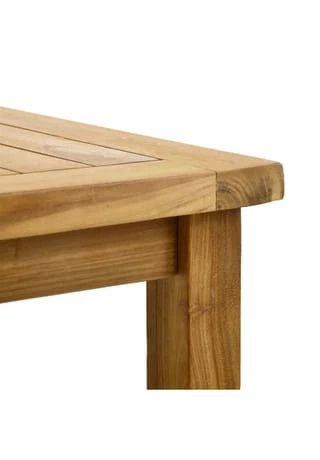 VCM. Beistelltisch Blumenhocker Teakholz Behandelt Balkon Terrasse 50x50cm Braun 3 VCM. Beistelltisch Blumenhocker Teakholz Behandelt Balkon Terrasse 50x50cm Braun – Bild 3