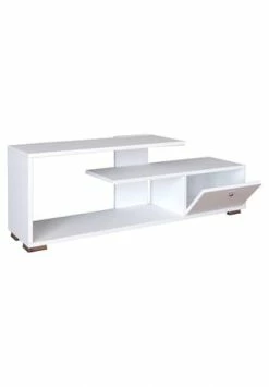 VCM. - My Media Holz TV Lowboard Fernsehschrank Konsole Fernsehtisch Fernseh Schublade Mazusa Weiß -Wohn-esszimmer Verkäufe unnamed file 168