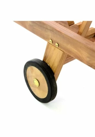 VCM. Sonnenliege Gartenliege Liegestuhl Teakholz Klappbar Behandelt Braun 5 VCM. Sonnenliege Gartenliege Liegestuhl Teakholz Klappbar Behandelt Braun – Bild 5