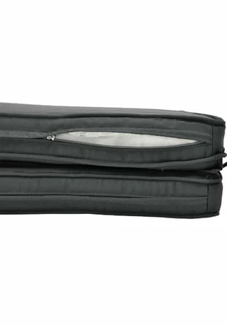 VCM. 2er Set Sitzauflage Stuhlauflage Polster Gartenstuhl Klappstuhl Anthrazit Anthrazit 4 VCM. 2er Set Sitzauflage Stuhlauflage Polster Gartenstuhl Klappstuhl Anthrazit Anthrazit – Bild 4