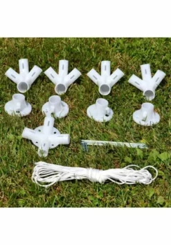 VCM. Pavillon 3x3 M In Weiß PE Plane 2 Seitenteile Partyzelt Gartenzelt Sonnenschutz 10 VCM. Pavillon 3x3 M In Weiß PE Plane 2 Seitenteile Partyzelt Gartenzelt Sonnenschutz -Wohn-esszimmer Verkäufe unnamed file 1744