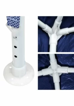 VCM. Pavillon Partyzelt 3x3m Blau Weiß Wasserdicht 4 Seitenteile Gartenzelt Eventzelt 10 VCM. Pavillon Partyzelt 3x3m Blau Weiß Wasserdicht 4 Seitenteile Gartenzelt Eventzelt -Wohn-esszimmer Verkäufe unnamed file 1758