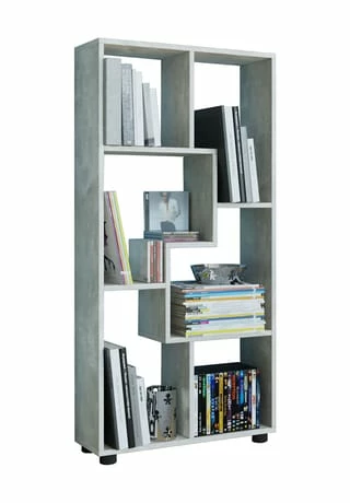 VCM. - My Home Holz Standregal Bücherregal Medienregal Aufbewahrung Raumteiler Deko Regal Blina Gesamt: Breite 60cm, Höhe 119cm, Tiefe 20cm 1 VCM. - My Home Holz Standregal Bücherregal Medienregal Aufbewahrung Raumteiler Deko Regal Blina Gesamt: Breite 60cm, Höhe 119cm, Tiefe 20cm