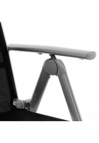 VCM. 2er Set Gartenliege Sonnenliege Liegestuhl Relaxliege Garten Schwarz Schwarz 2 VCM. 2er Set Gartenliege Sonnenliege Liegestuhl Relaxliege Garten Schwarz Schwarz – Bild 2