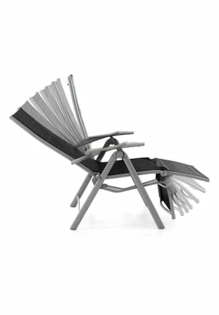 VCM. 2er Set Gartenliege Sonnenliege Liegestuhl Relaxliege Garten Schwarz Schwarz 6 VCM. 2er Set Gartenliege Sonnenliege Liegestuhl Relaxliege Garten Schwarz Schwarz – Bild 6