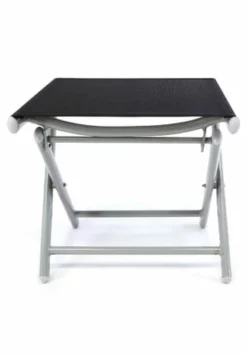 VCM. Klappbarer Alu Hocker Sitzhocker Rahmen Hellgrau Textilene Schwarz Klapphocker Schwarz 8 VCM. Klappbarer Alu Hocker Sitzhocker Rahmen Hellgrau Textilene Schwarz Klapphocker Schwarz -Wohn-esszimmer Verkäufe unnamed file 1823