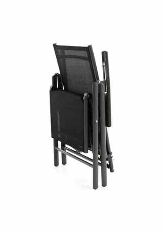 VCM. 2er Set Alu Liegestuhl Klappstuhl Schwarz Fußstütze Sonnenliege Rahmen Anthrazit Anthrazit 6 VCM. 2er Set Alu Liegestuhl Klappstuhl Schwarz Fußstütze Sonnenliege Rahmen Anthrazit Anthrazit – Bild 6